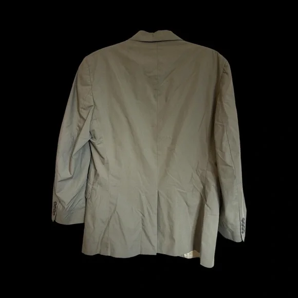 VANJULIAN Taupe Men's Blazer - Picture 5 of 9